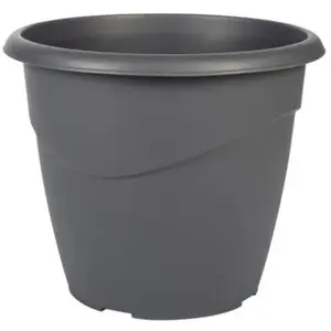 Comparateur de prix : AUCUNE EDA Pot Marina Gris Gris foncé polypropylène Ronde Rond Ø 40 x 33,7 cm TU