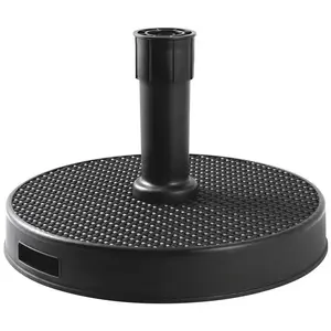 Comparateur de prix : EDA Pied de parasol rond en béton gris anthracite