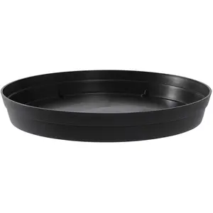 Soucoupe Ø 40 cm pour pot Ø 60 cm - Anthracite - Eda TU