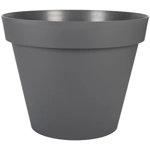 Comparateur de prix : Pot de fleur rond Toscane Ø 60 x H.47 cm - Gris Anthracite - Eda TU