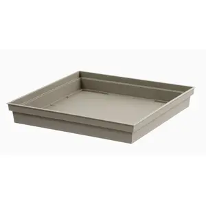 Comparateur de prix : SANS EDA - Soucoupe carre toscane taupe pr pots ref 13627-13628-13635-13639