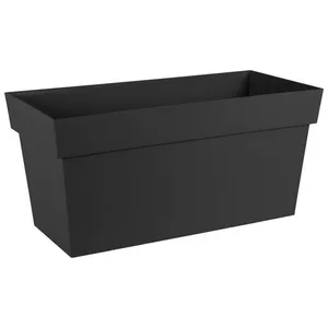 Comparateur de prix : EDA Muret avec roulettes Toscane - 79 x 35 x H 39 cm - 74 L - Noir