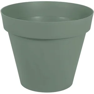 EDA Pot de fleur rond Toscane Ø 100 x H.79 cm - Vert laurier pas cher