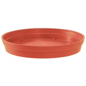 EDA Soucoupe Ø 40 Cm Pour Pot Ø 60 Cm - Orange Terre Battue - Eda
