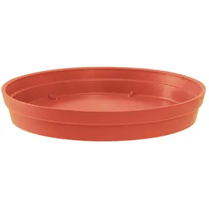 EDA Soucoupe Ø 54 Cm Pour Pot Ø 80 Cm - Orange Terre Battue - Eda