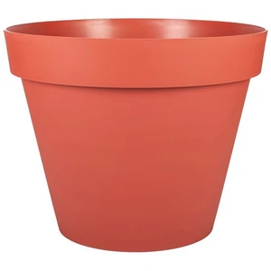 Comparateur de prix : Pot De Fleurs Rond Toscane à 60 X H.47 Cm - Orange Terre Battue - Eda