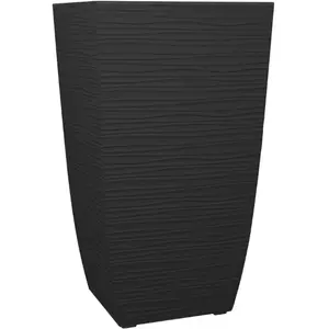 Comparateur de prix : Pot de fleur Stone Diva carré avec bac amovible 43,5 x 78,2 cm- Eda