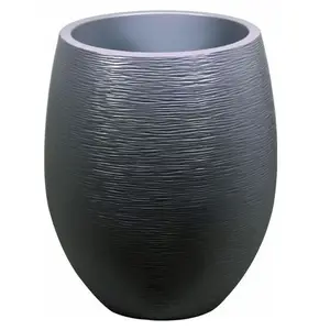 Comparateur de prix : EDA Pot rond Graphit Ø50cm - Contenance 53L - Gris anthracite