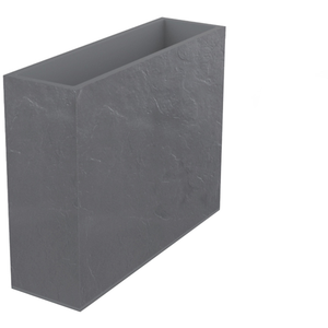 Jardinière rectangulaire - EDA - Volcania - 63 L - Gris galetVendu parrakuten