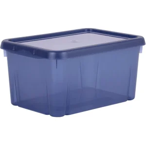 Comparateur de prix : EDA Boîte de Rangement Funny Box 4 L Bleu Profond Acidulé