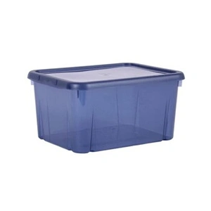 Comparateur de prix : EDA Boîte de Rangement Funny Box 8 L Bleu Profond Acidulé