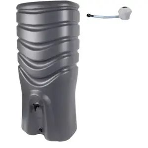 SANS Récuperateur d'eau 350 litres gris anthracite + kit collecteur universel EDAVendu parrakuten