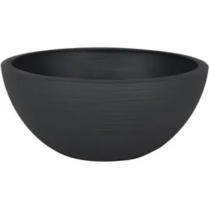 Comparateur de prix : EDA Pot Vasque Graphit'UP Ø 25 cm - 3,3 L - Gris anthracite
