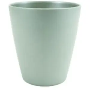 Cache-pot rond en polypropylène vert amande ø30 cm Eda Agatha pas cher