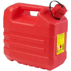 Eda - jerrican hydrocarbure 10l avec bouchon verseur rouge - 10161 TU pas cher
