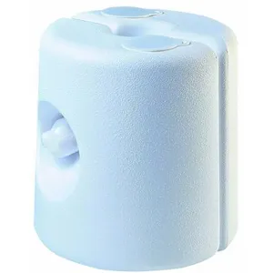 Comparateur de prix : EDA Pied de tonnelle en plastique blanc pour tige Ø2 à 3,2cm