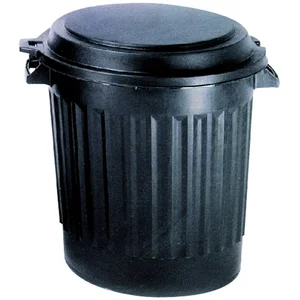 Comparateur de prix : EDA Poubelle eco 80l noir + couv