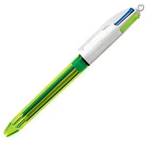 Bic Crayon Fluor 4 couleurs Fluorescent 12 Unités TU pas cher