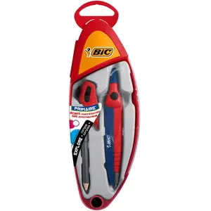 BIC Explore Compas Interchangeable Mine ou Crayon - Coffret Complet pas cher