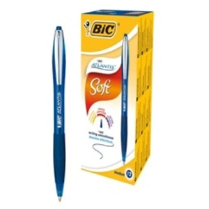 Comparateur de prix : Stylo Bic Atlantis rétractile Soft Bleu