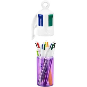 Comparateur de prix : BIC 4 Couleurs Stylos-Bille Rétractables - Pot à Stylos Violet de 6