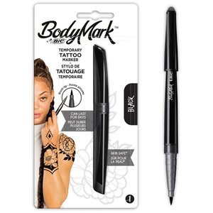 BIC Lot de 3 BodyMarks Stylo de Tatouage Temporaire - NoirVendu paramazon