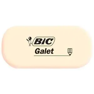Comparateur de prix : BiC Gomme Galaet 927866 - Caoutchouc synthétique - 28 x 13 x 58 mm
