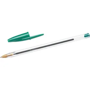Comparateur de prix : Stylo à bille Bic Cristal Vert