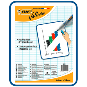 BIC TABLEAU VELLEDA BLC 44X55CM pas cher