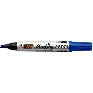 BIC marking 2300 marqueur permanent (Bleu, Bleu, en Plastique, Ciseau) pas cher