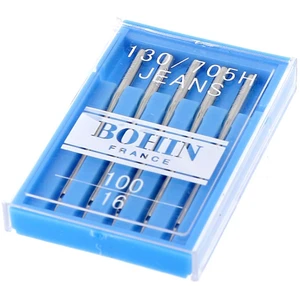 Comparateur de prix : Bohin Aiguille machine talon plat jeans n° 70 à 90 par 5