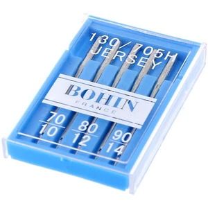 Comparateur de prix : Bohin Aiguille machine talon plat jersey n° 70 à 90 par 5