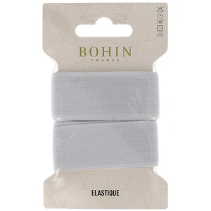 Bohin Élastique tissé souple Blanc 28 mm x 0,8 mVendu parscrapmalin