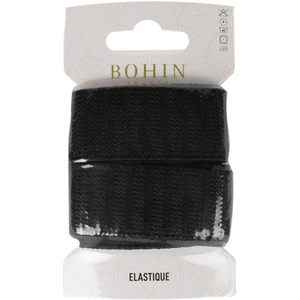 Comparateur de prix : Bohin Élastique de confection gros grain 28 mm x 1 m Noir