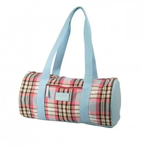 Pony Sac à ouvrage TARTAN - BOHIN FRANCE(...) - Bleu