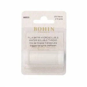GENERIQUE Fil à bâtir hydrosoluble - Bohin(...) - Blanc