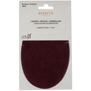 Bohin Renfort thermocollant Suédine 2 pcs BordeauxVendu parscrapmalin