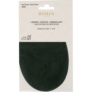 Bohin Renfort thermocollant Suédine 2 pcs Vert foncéVendu parscrapmalin