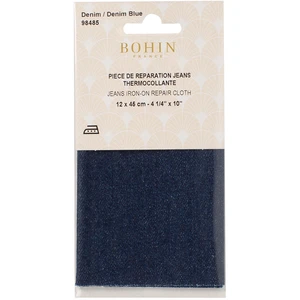 Comparateur de prix : Bohin Pièce de réparation Percale thermocollante jean Foncé