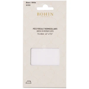 Bohin Pièce de réparation Percale thermocollante BlancheVendu parscrapmalin