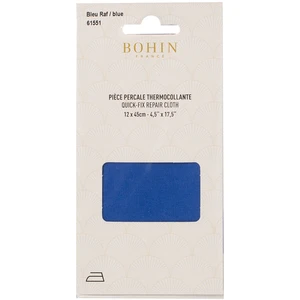 Bohin Pièce de réparation Percale thermocollante BleueVendu parscrapmalin