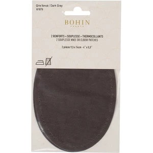 Bohin Renfort thermocollant Suédine 2 pcs Gris foncé pas cher
