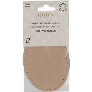 Bohin Renfort cuir 2 pcs Beige