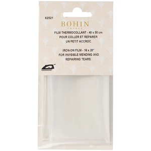 Bohin Film transparent thermocollant 40 cm x 50 cm