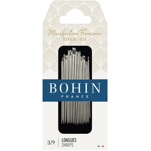 Comparateur de prix : Bohin Aiguille à coudre longue n° 3 à 9 tissu léger et moyen