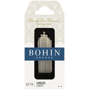 Comparateur de prix : Bohin Aiguille à coudre longue n° 5 à 10 tissu léger et moyen