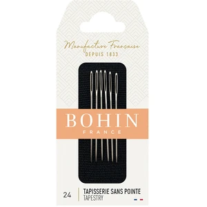 Comparateur de prix : Bohin Aiguille à tapisserie sans pointe n° 26 broderie sur canevas