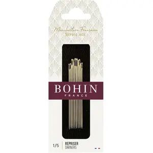 Bohin Aiguille à repriser n° 1 à 5