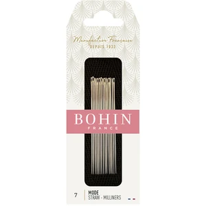 Comparateur de prix : Bohin Aiguille Mode pour bâtir, froncer, surfiler n° 7