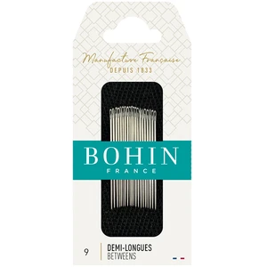 Comparateur de prix : Bohin Aiguille à coudre demi-longue n° 9 spéciale patchwork